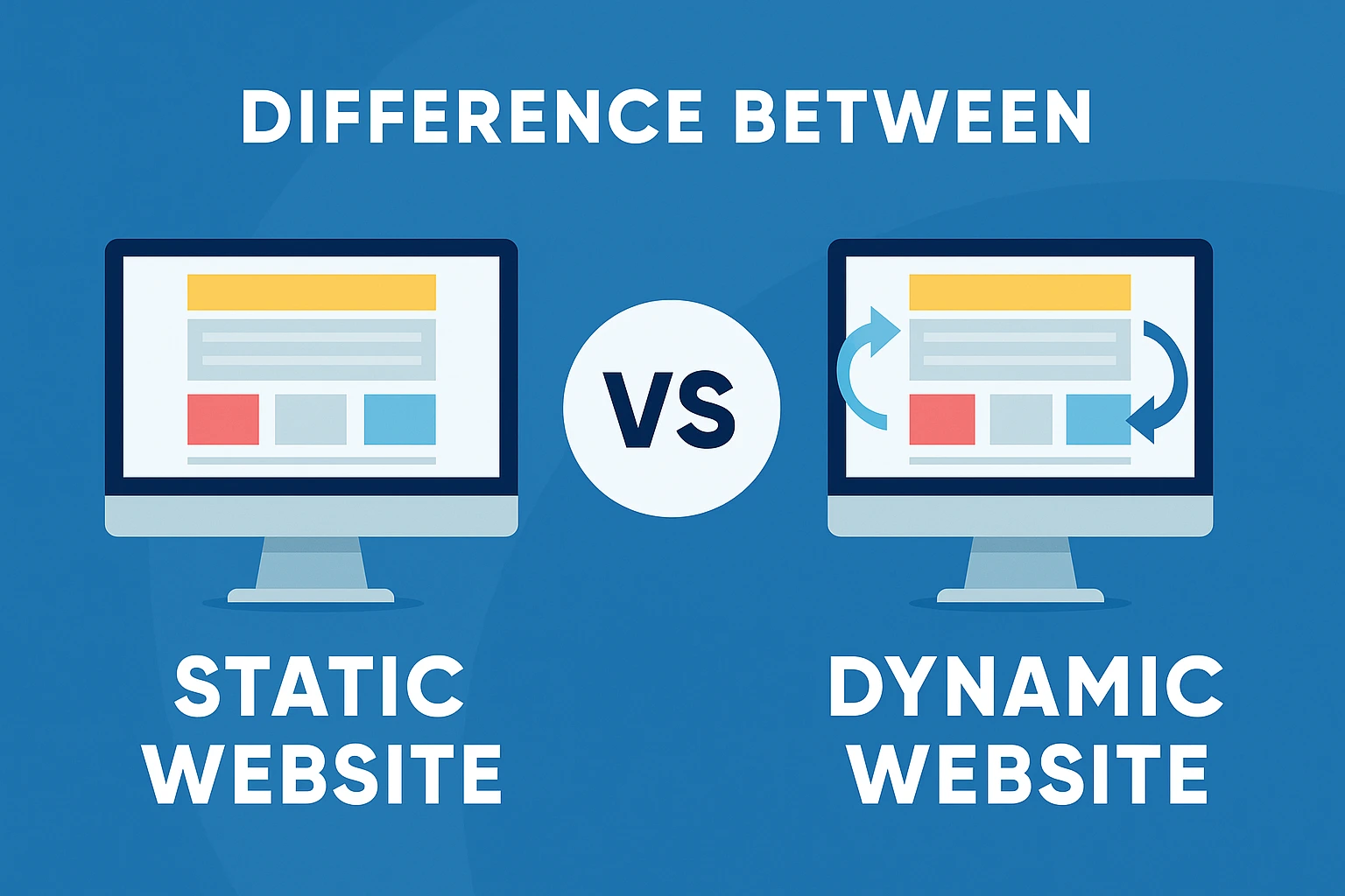 Difference Between Static and Dynamic Website and Which One to Choose