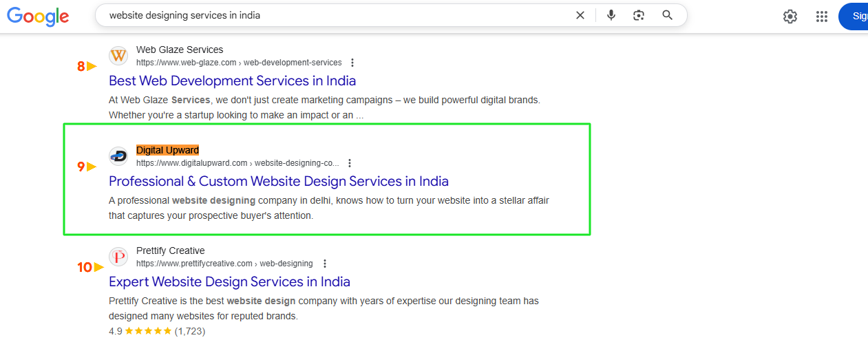 MST SERP Counter