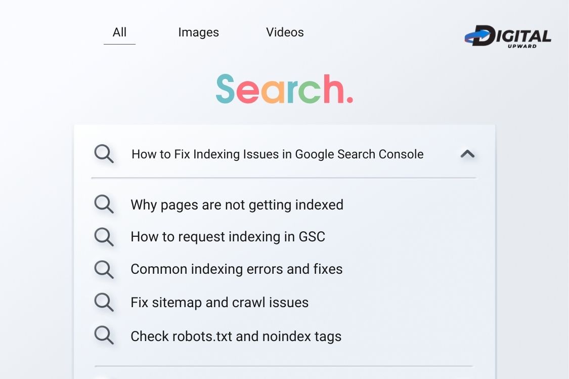 How to Fix Indexing Issues in Google Search Console