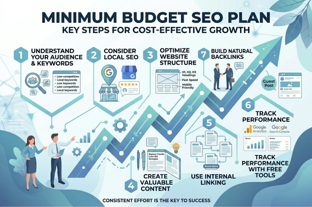 Minimum Budget SEO Plan for New Businesses Features