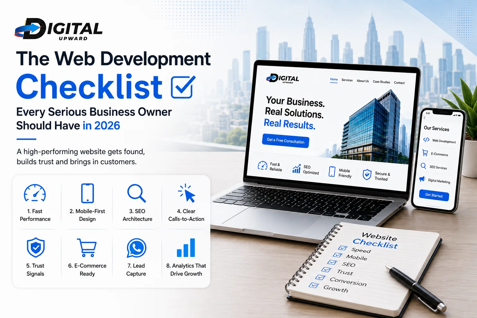 The Web Development Checklist Every Serious Business Owner Should Have in 2026