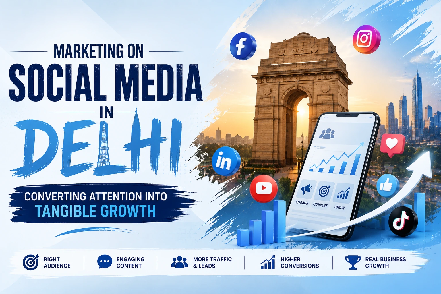 social media marketing in Delhi