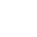 White icon depicting two people at a table, symbolizing collaboration in successful web design projects.